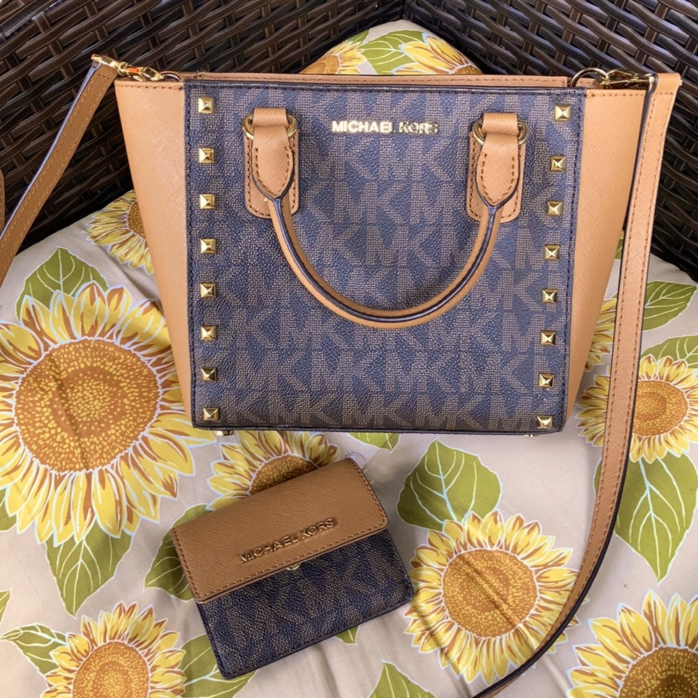 Michael Kors purse with wallet